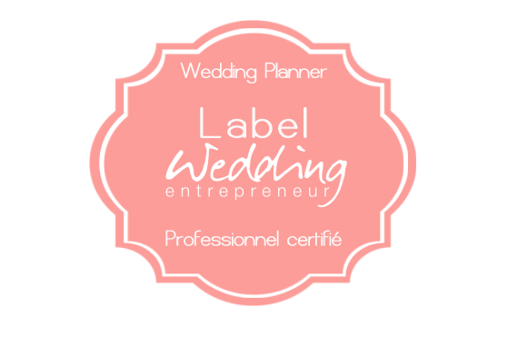 Badge Label Wedding Entrepreneur – Wedding planner professionnel certifié