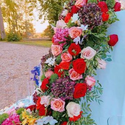 Chute de fleurs